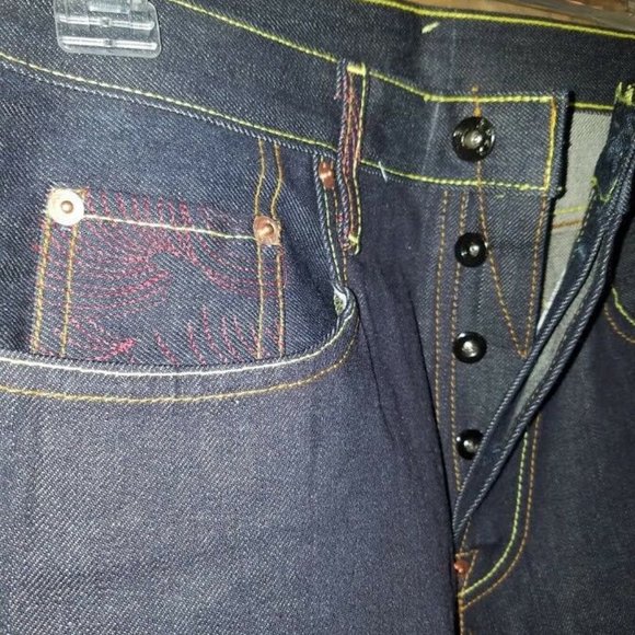 Jeans Denim 38 x 33 wide leg skater jeans - Picture 3 of 6